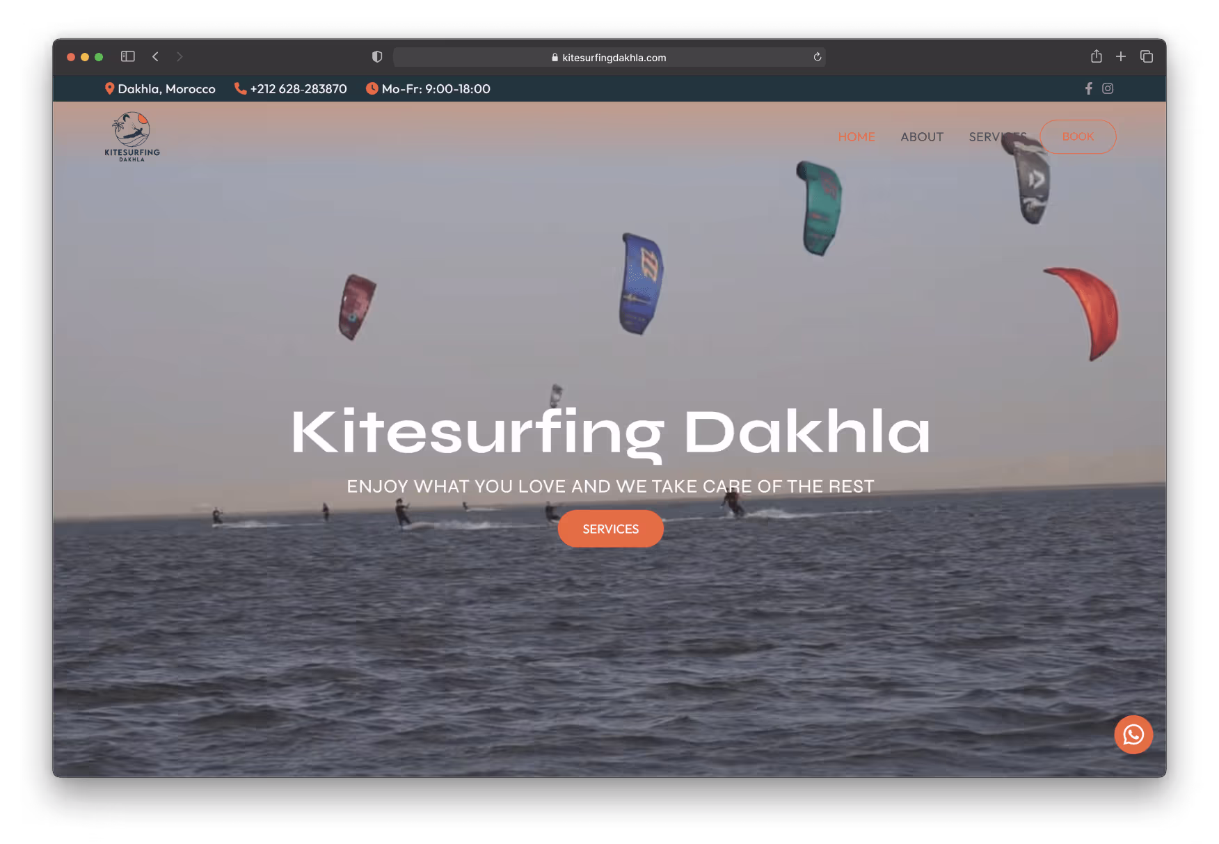 Kitesurfing Dakhla Startseite