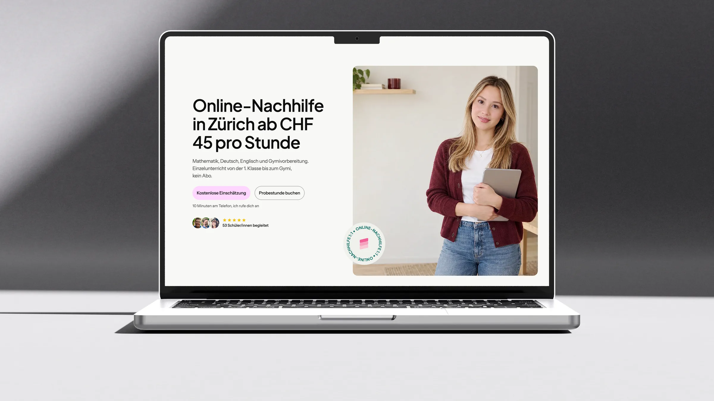 Website lernform
