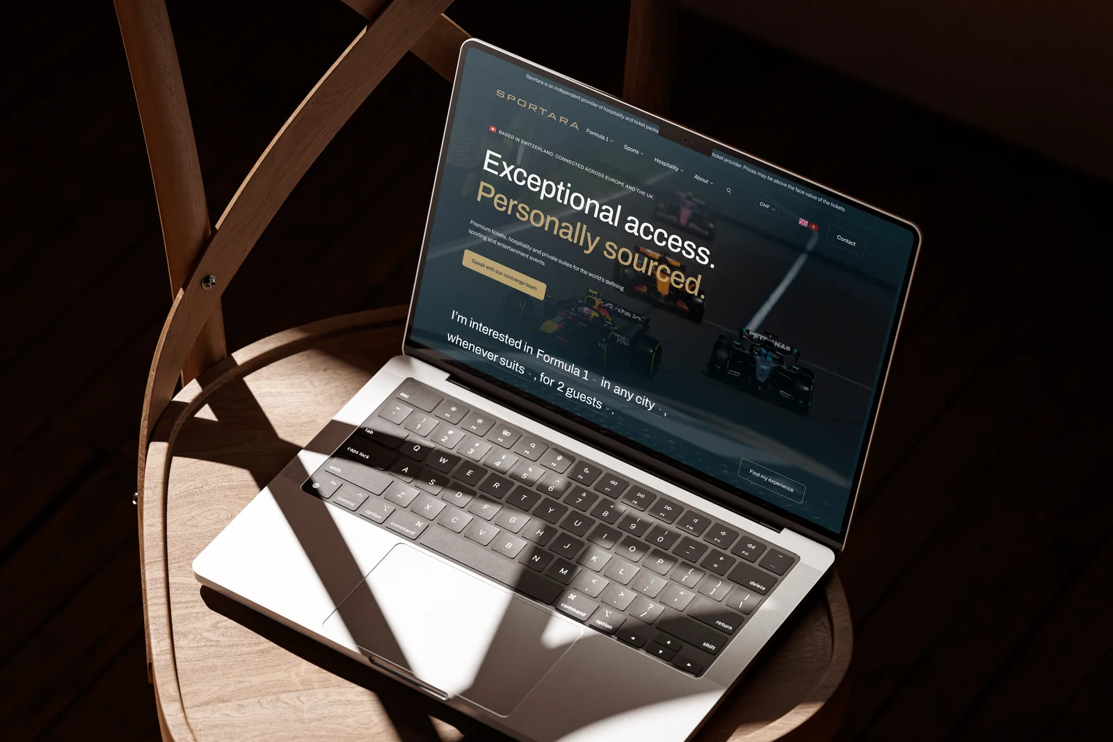 Website Sportara AG